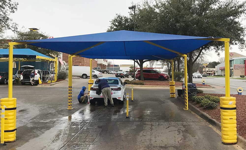 Commercial Carwash Drying Station