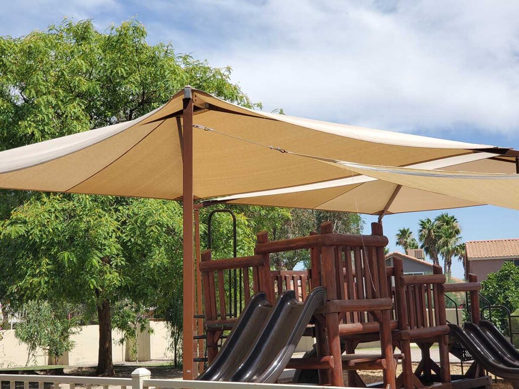 SofTop for Playground Powder Coated