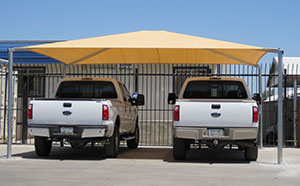 Shade canopy SofTop Shade Canopy for covered parking